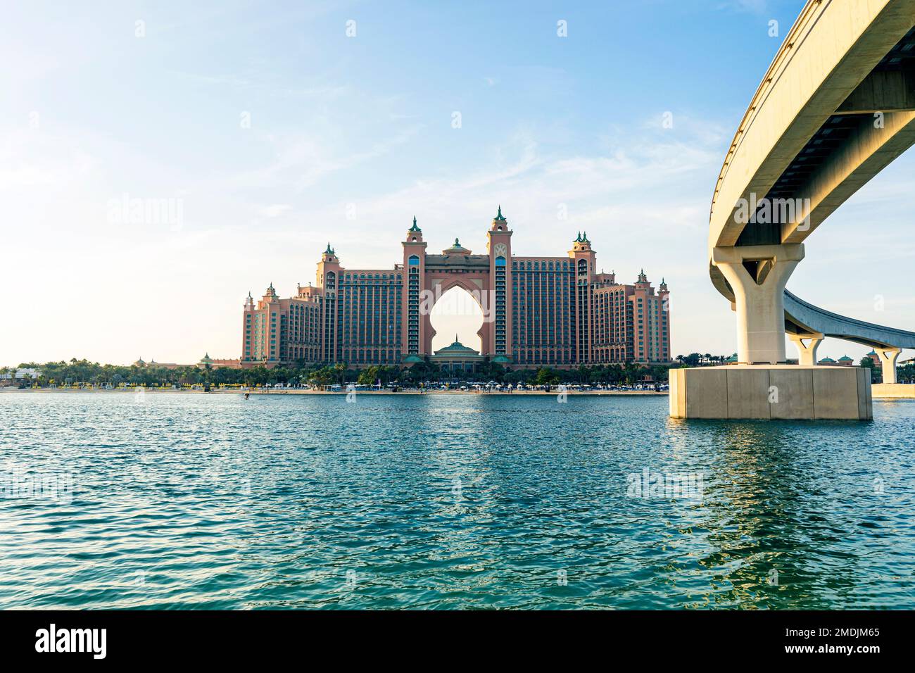 Panorama of Atlantis the Palm is a luxury 5 star hotel in Dubai, UAE ...