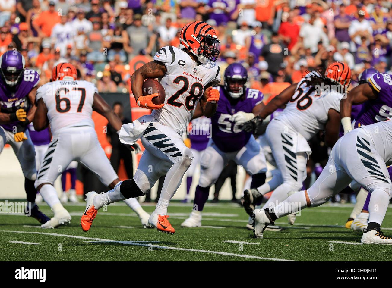 Cincinnati Bengals win 27-24 in overtime over the Minnesota