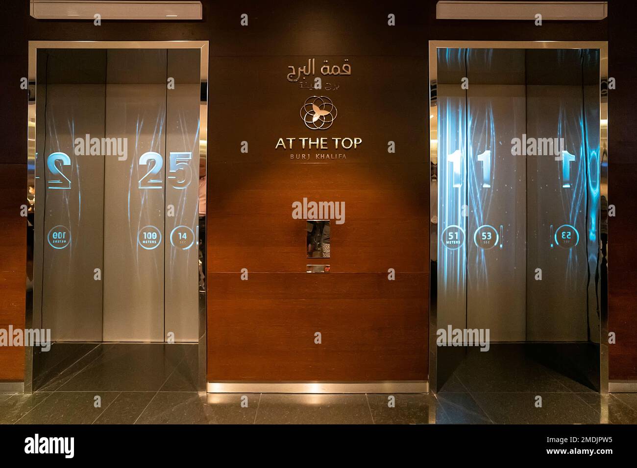 Dubai, UAE, United Arab Emirates. November 28th, 2022 AT THE TOP of