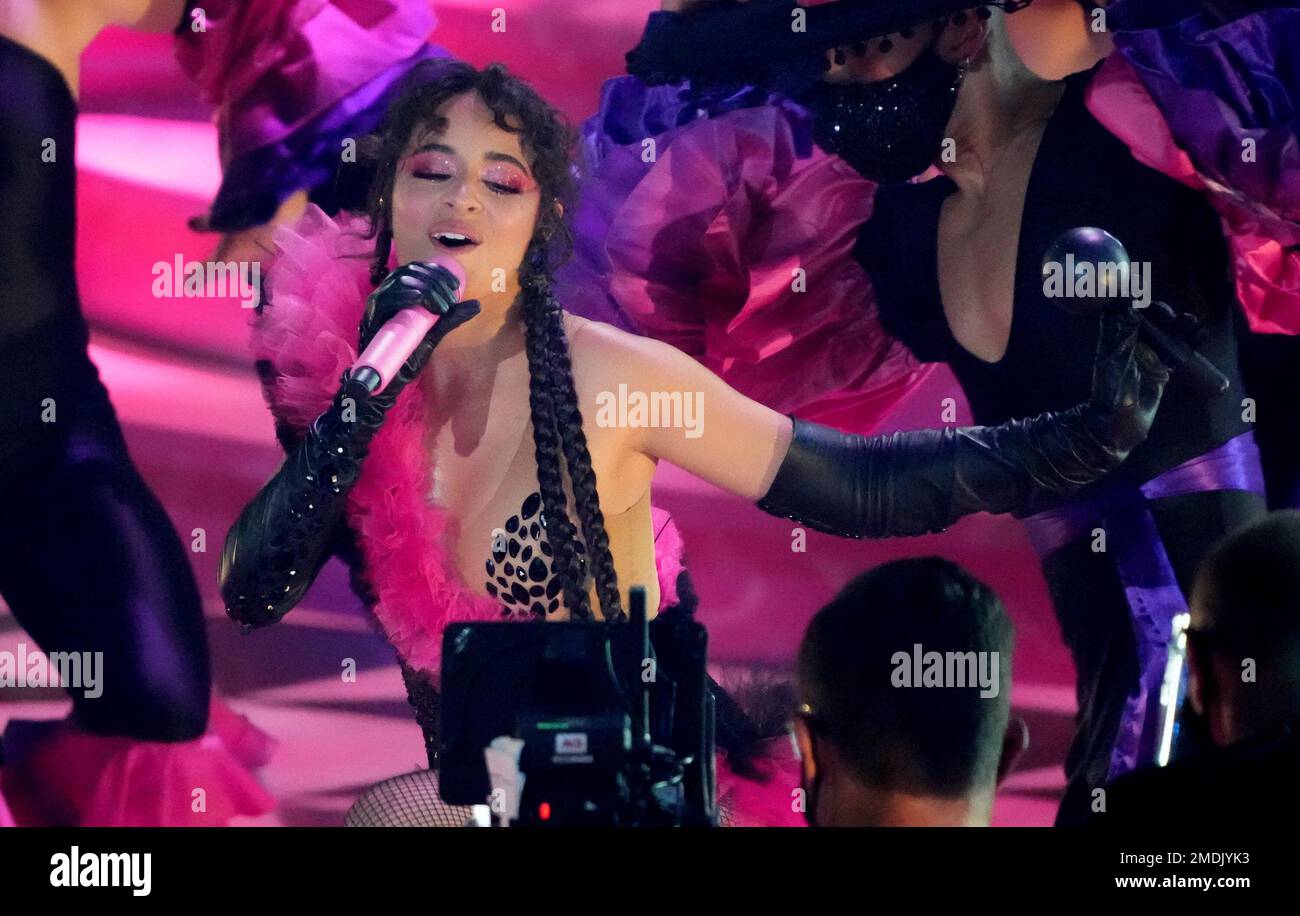Camila Cabello performs "Don't Go Yet" at the MTV Video Music Awards at