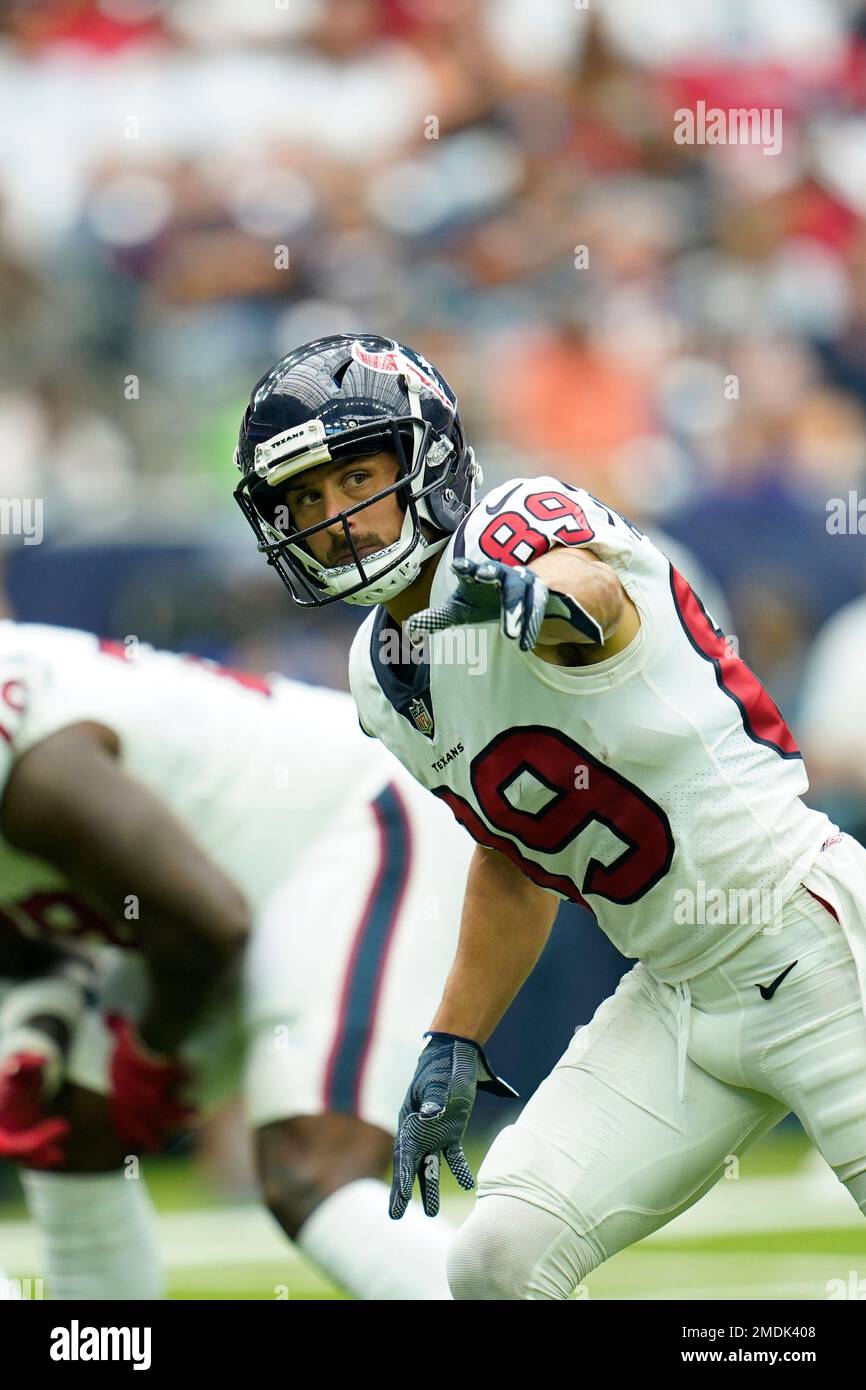 Houston Texans wide receiver Danny Amendola (89) lines up for the snap  during an NFL football game against the Jacksonville Jaguars, Sunday, Sept.  12, 2021, in Houston. (AP Photo/Matt Patterson Stock Photo - Alamy