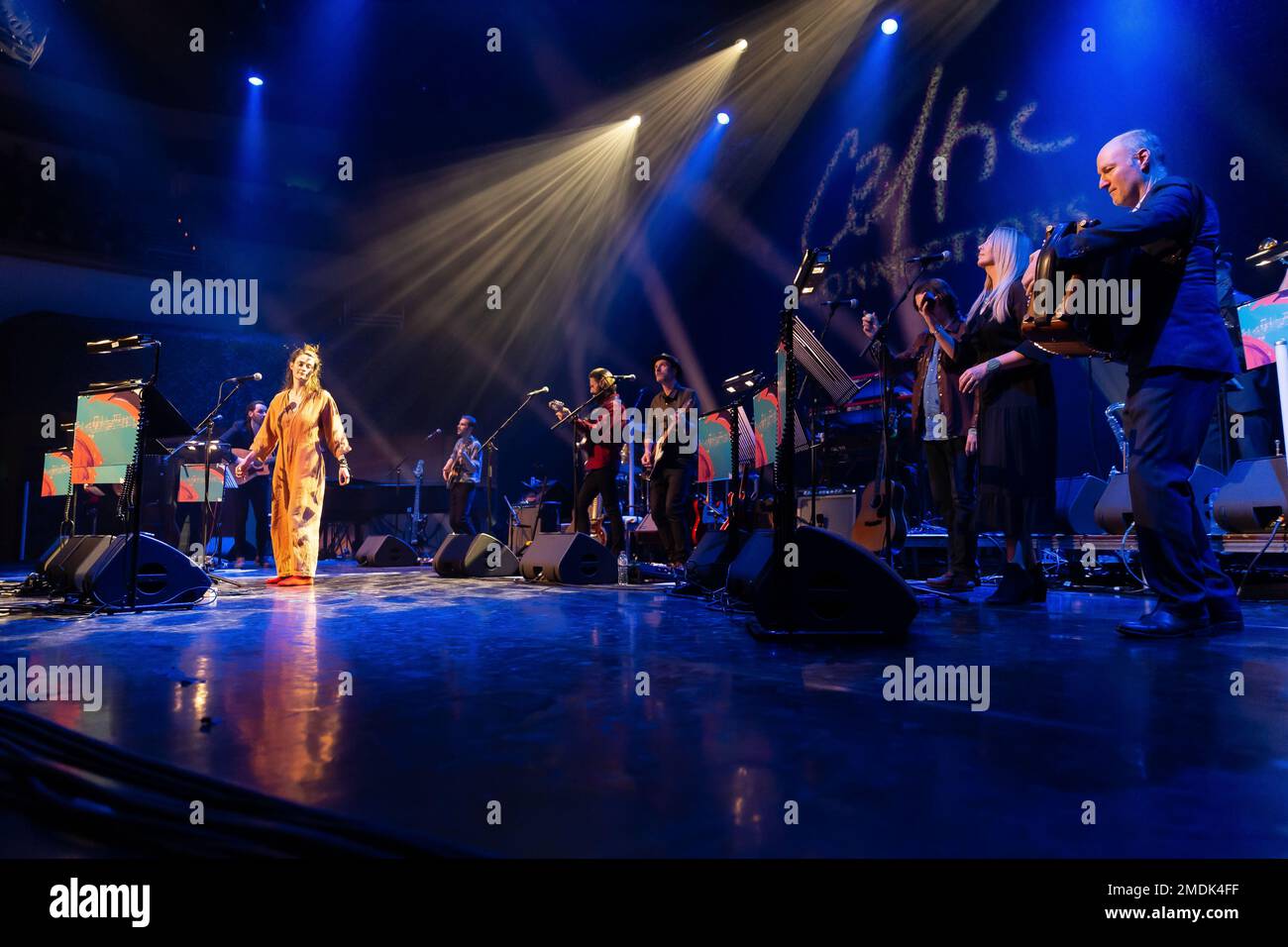 Glasgow, Scotland 22nd January 2023. Roaming Roots Revue 10th