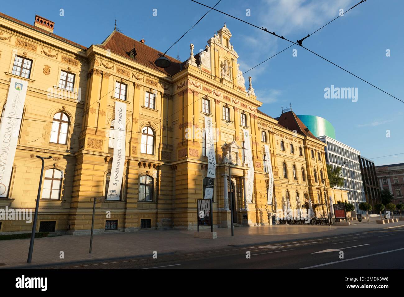 Croatia, Zagreb, the Arts & Crafts Museum. Stock Photo
