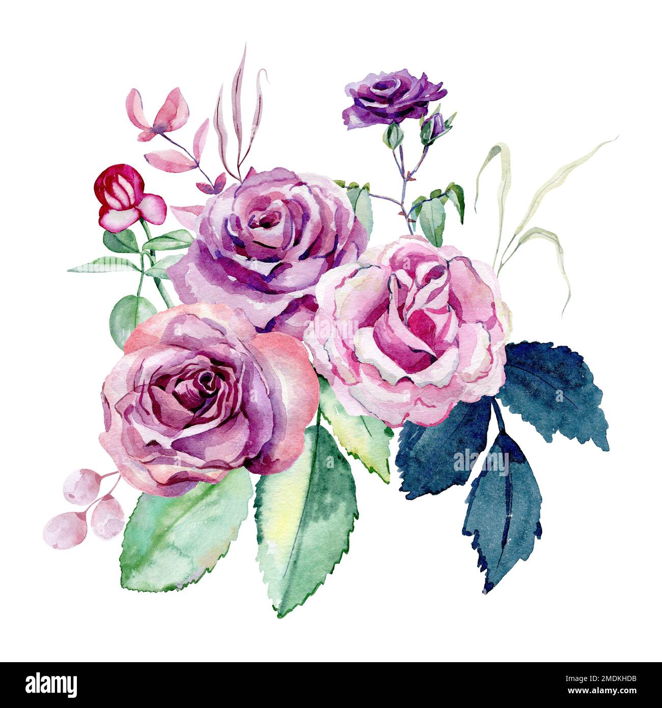bouquets of roses Stock Photo - Alamy