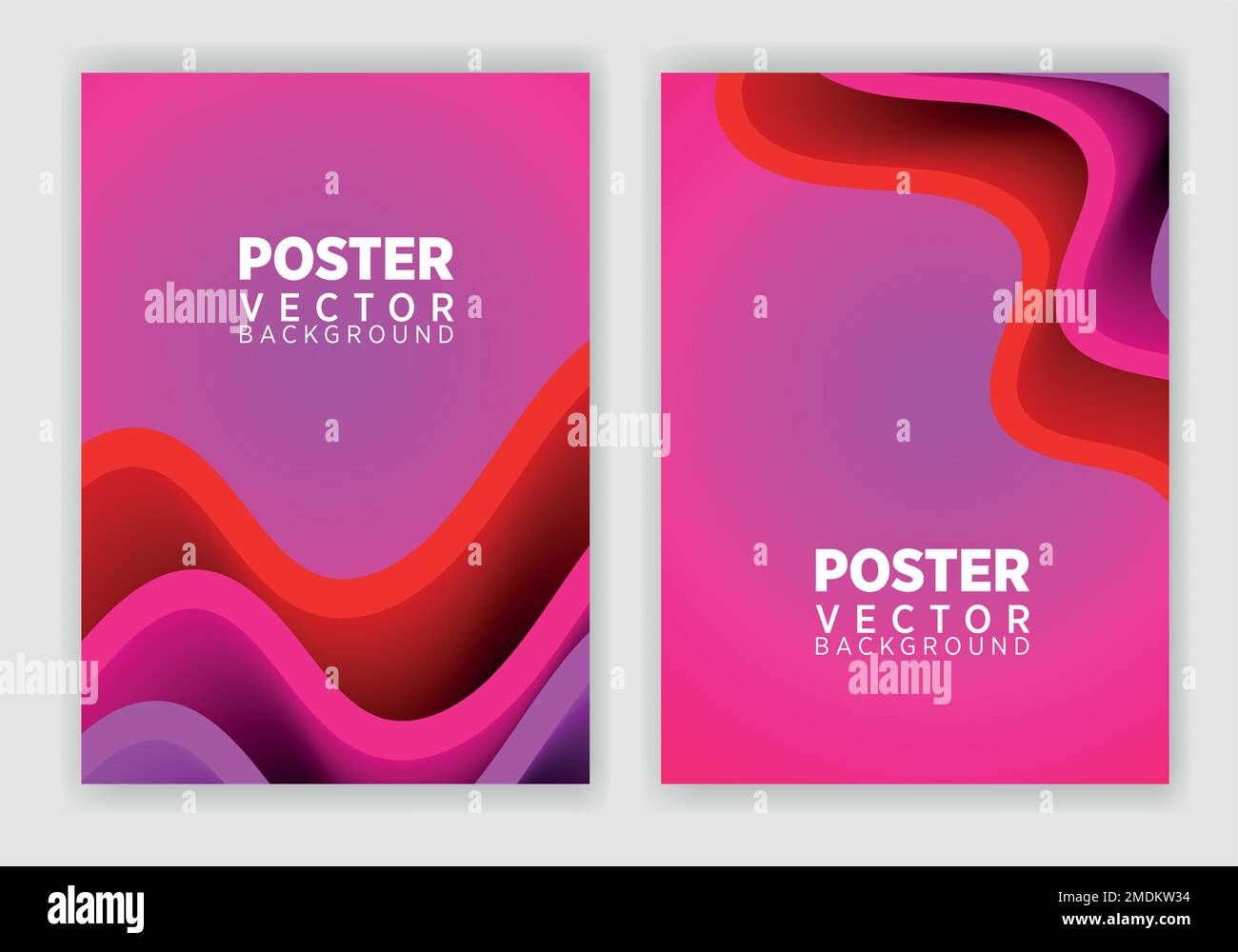 Vector abstract graphic design Poster . Vector vertical poster template ...