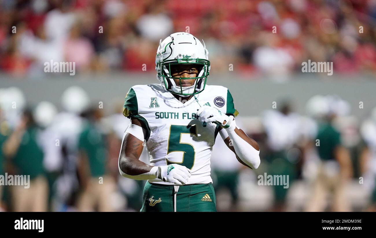 South Florida wide receiver Jimmy Horn Jr. (5) is seen during the