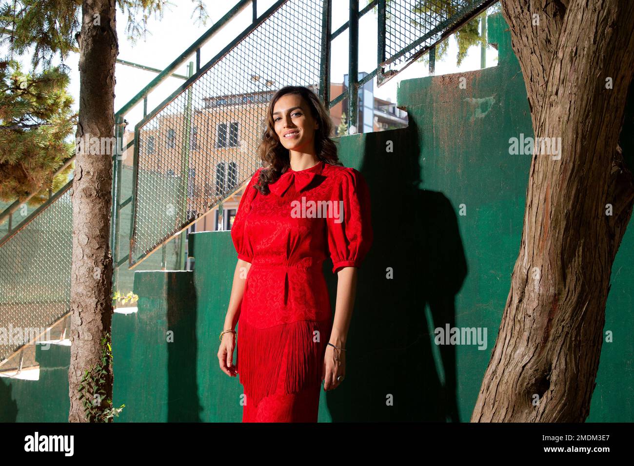 Dina Amer poses for portraits for the film 'You Resemble Me' during the ...