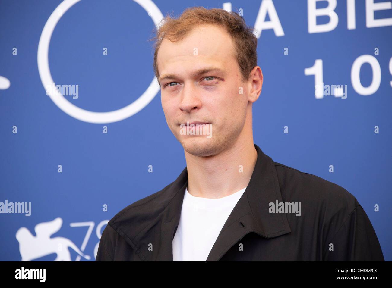 Jurij Borisov poses for photographers at the photo call for the film