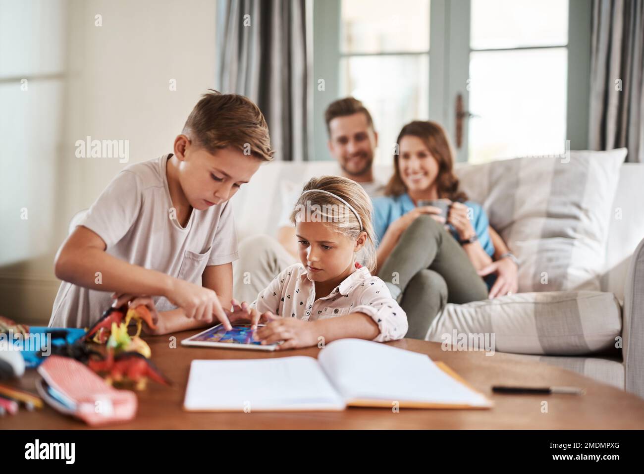 Technology can be a great tool for learning. an adorable little boy and ...