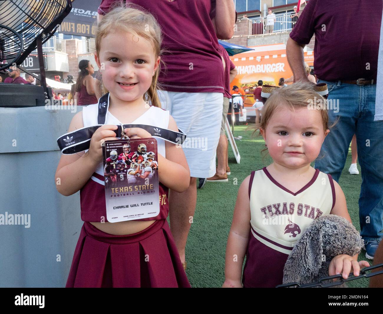 Former Texas State football player Charlie Will Tuttle's daughters ...