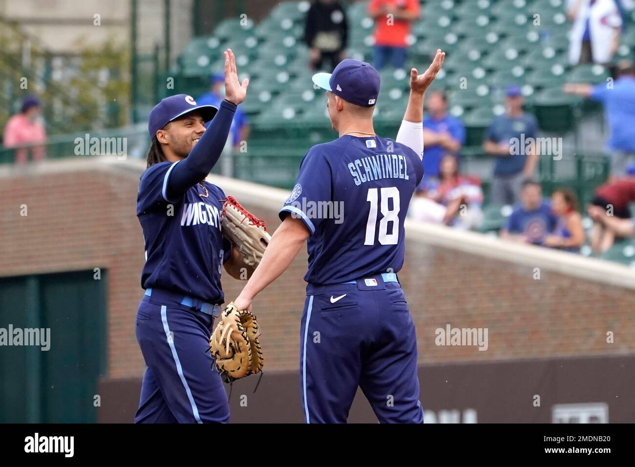 This is a 2021 photo of Michael Hermosillo of the Chicago Cubs baseball  team. This image reflects the Chicago Cubs active roster as of Tuesday,  Feb. 23, 2021 when this image was