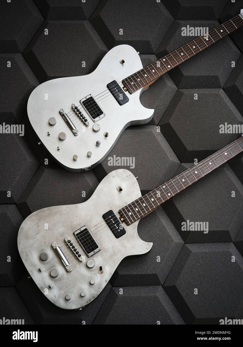 Manson Guitar Works Matt Bellamy DL0R electric guitar Stock Photo Alamy