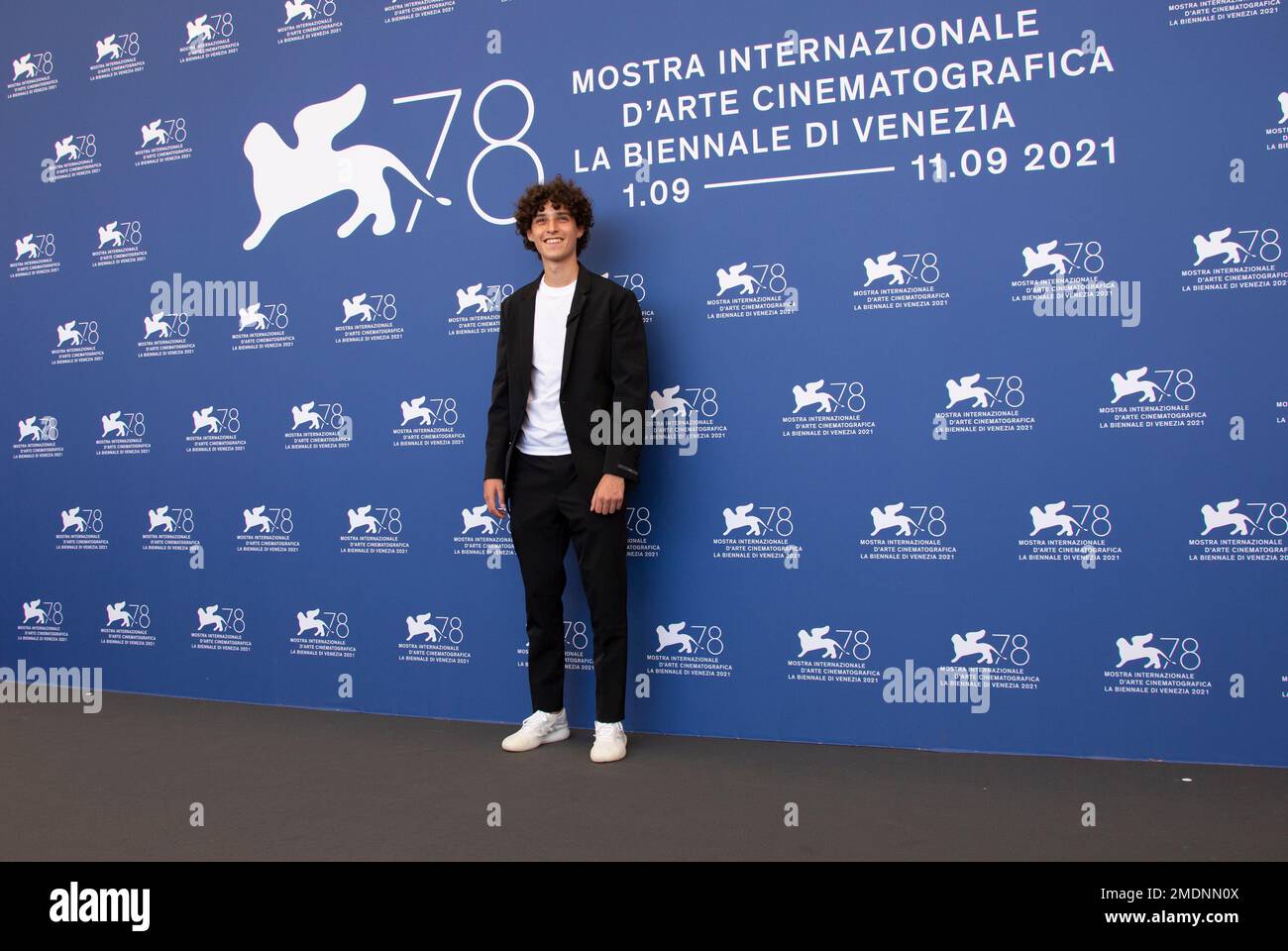 Filippo Scotti poses for photographers at the photo call for the film ...