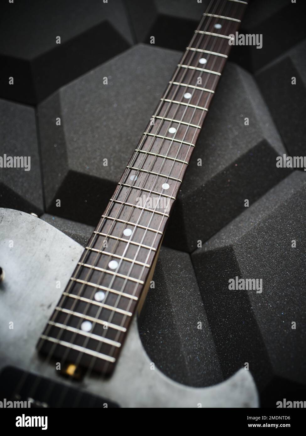 Manson Guitar Works Matt Bellamy DL0R electric guitar Stock Photo Alamy
