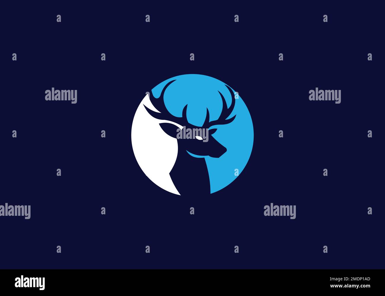 this is deer logo design Stock Vector Image & Art Alamy
