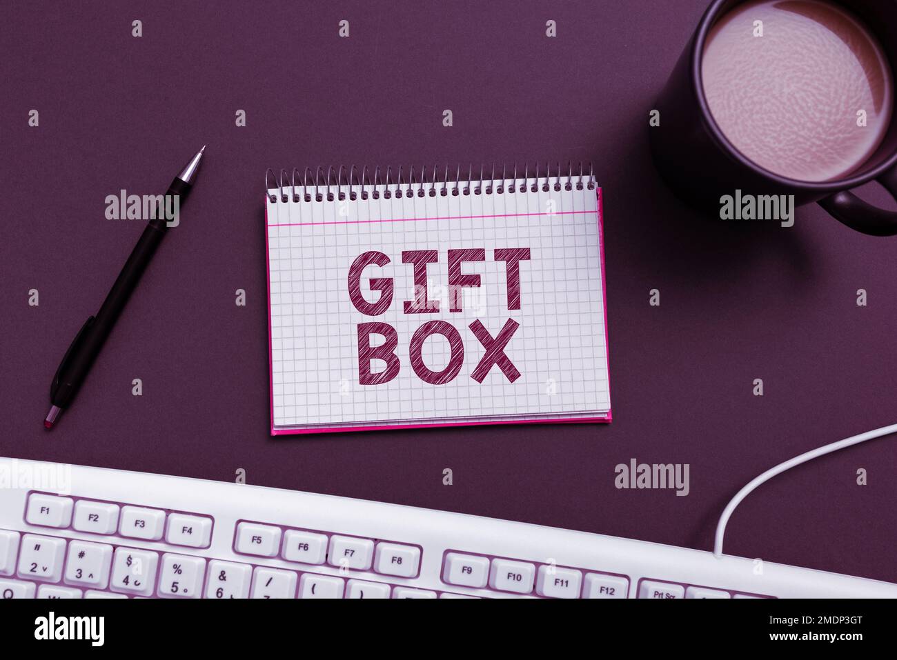 Presents Text Writing Writing displaying text Gift Box. Business showcase A small cointainer ...
