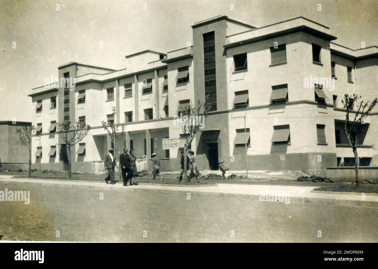 Building in Asmara, Eritrea, Africa 1937 Stock Photo