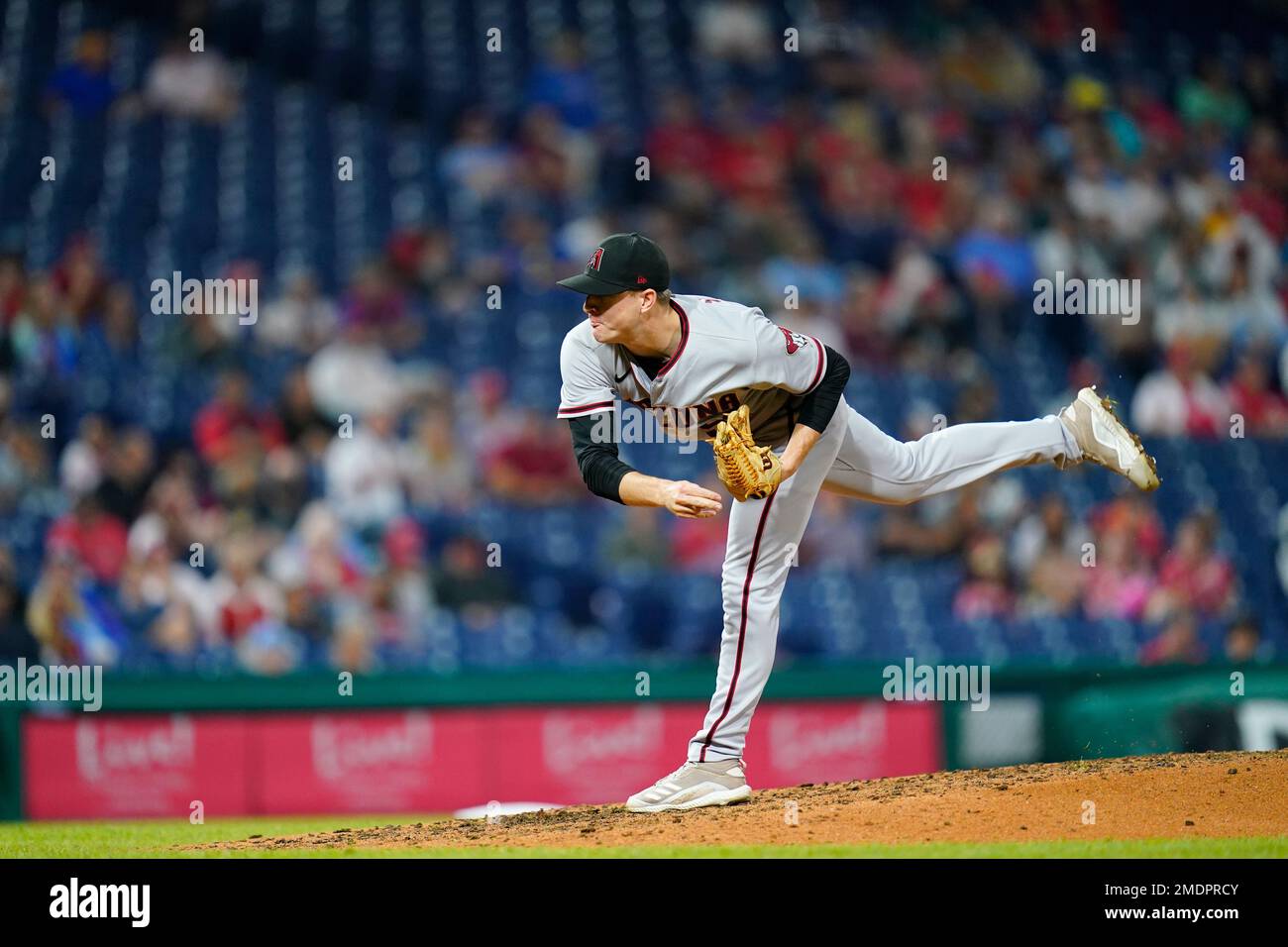 Arizona Diamondbacks' Brett de Geus plays during a baseball game ...