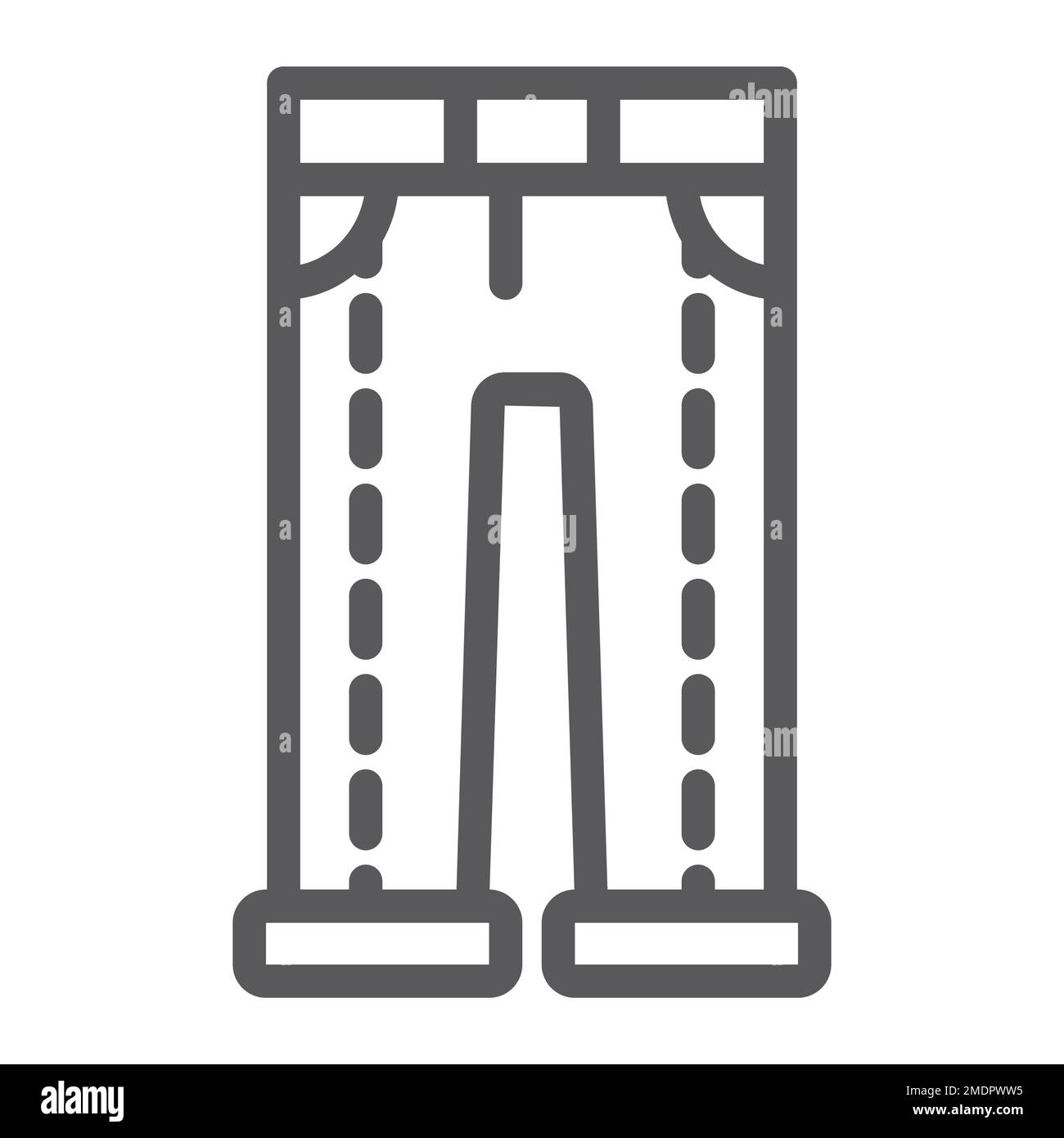 Cartoon pair jeans hi-res stock photography and images - Alamy