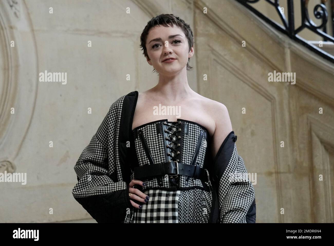 Maisie Williams Attends A Photo Call Before The Dior Haute Couture maisie-williams-attends-a-photo-call-before-the-dior-haute-couture