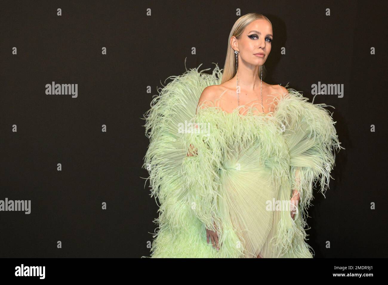 Paris, France. 23rd Jan, 2023. Leonie Hanne walks the runway during the