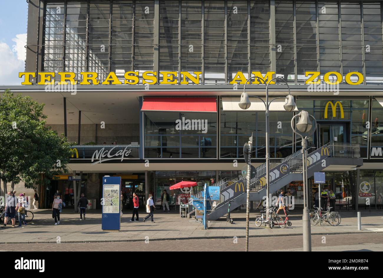 Mcdonalds zoo station berlin germany hi-res stock photography and ...