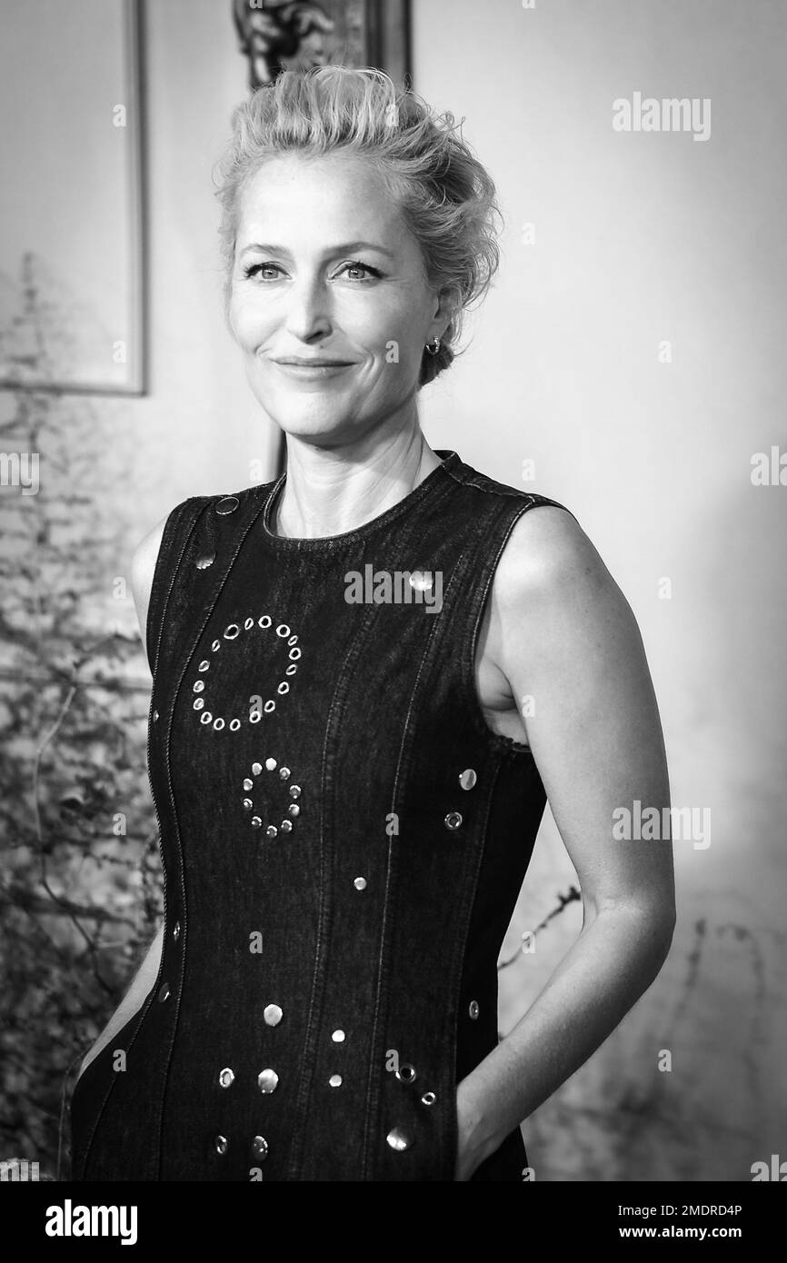 Gillian anderson Black and White Stock Photos & Images - Alamy