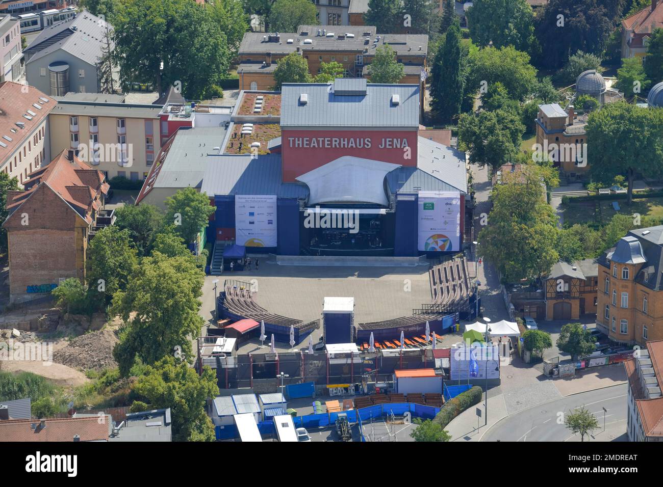 Theaterhaus, Jena, Thuringia, Germany Stock Photo Alamy