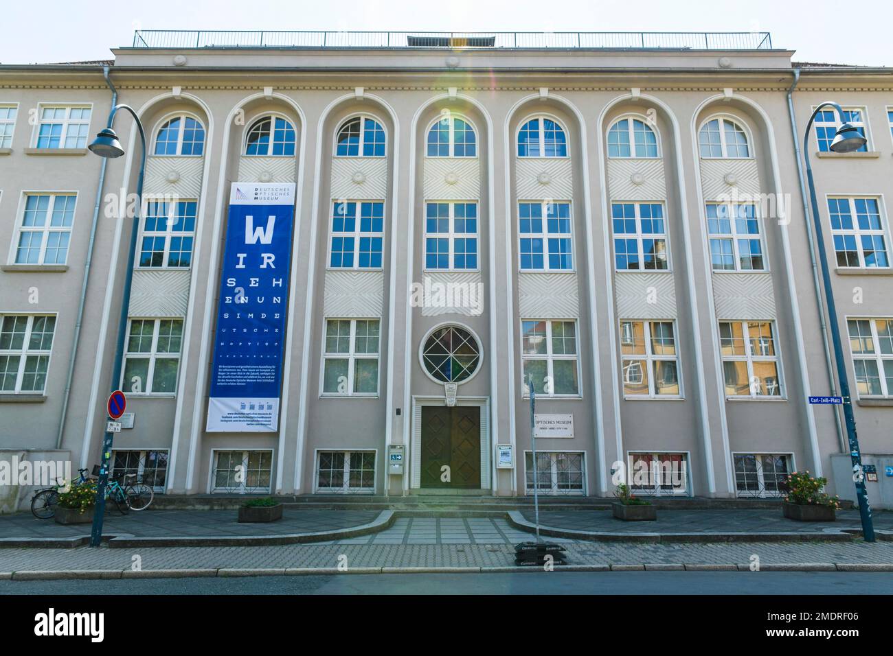 German Optical Museum, CarlZeissPlatz, Jena, Thuringia, Germany Stock