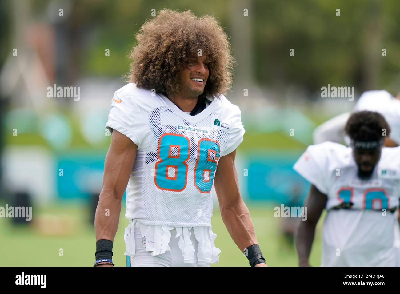 Miami Dolphins wide receiver Mack Hollins (86) during the first