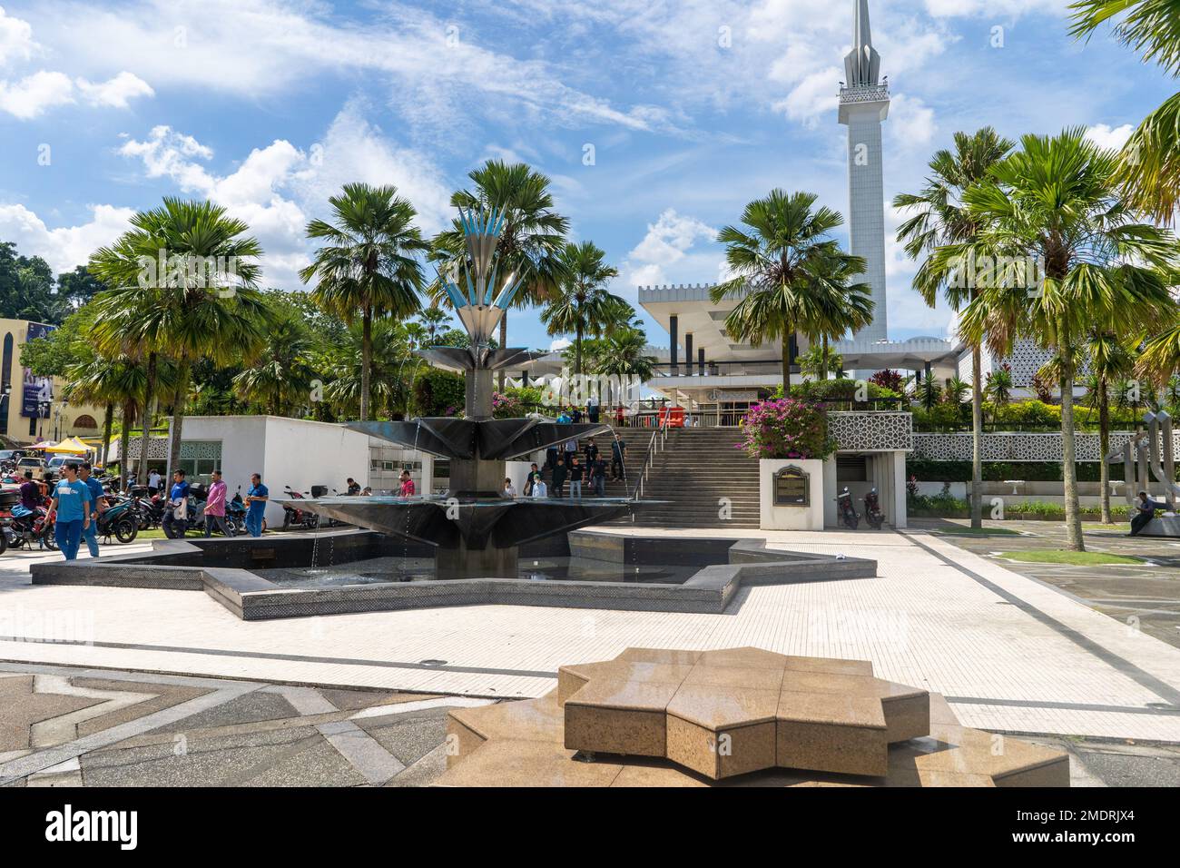 National Mosque in Kuala Lumpur, Malaysia - December 16th, 2022 Stock Photo