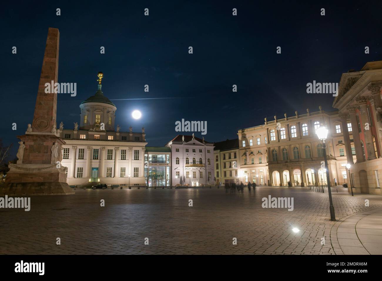 Old Town Hall, Museum Barberini, Alter Markt, Potsdam, Brandenburg, Germany Stock Photo