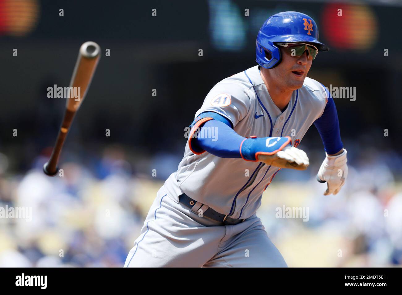 New York Mets' Brandon Nimmo Sprints To First After Drawing A Walk ...