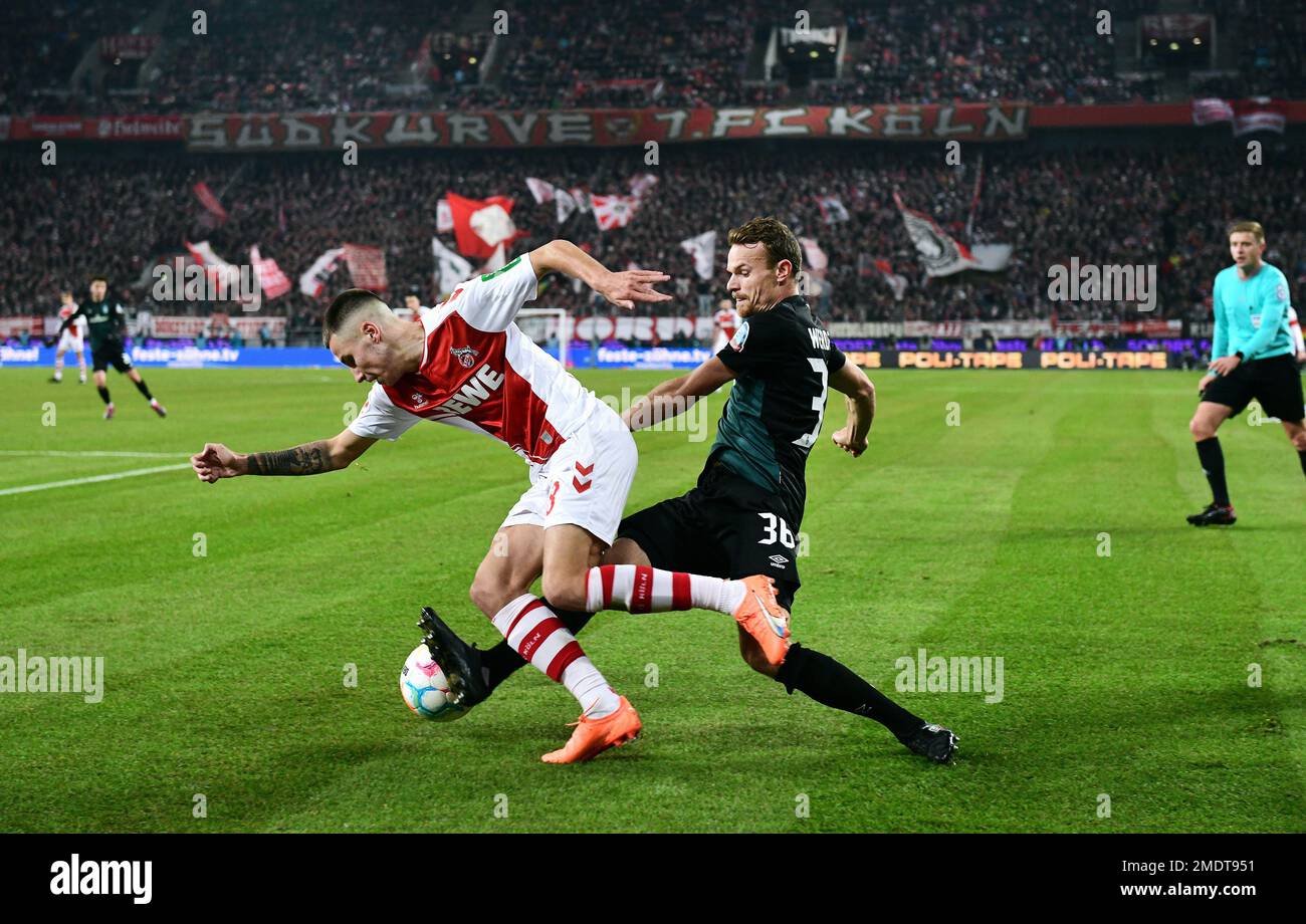 Bundesliga, Rhein Energie Stadium Cologne 1. FC Köln vs Werder Bremen; Denis Huseinbasic