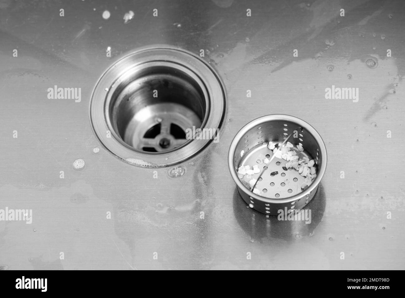 Metal water dispenser Black and White Stock Photos & Images Alamy