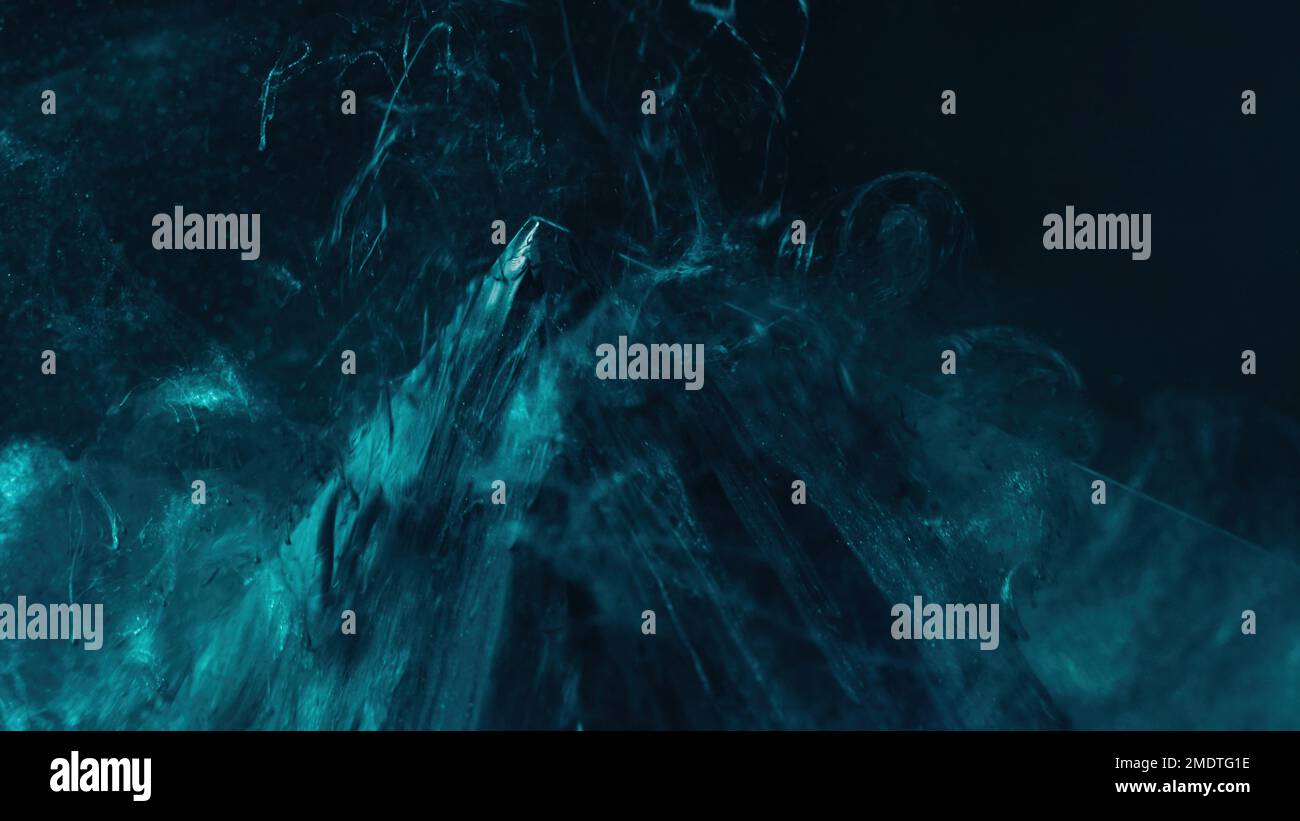 Steam Splash Steam splash smoke cloud blue mist pyramid dark Stock Photo - Alamy