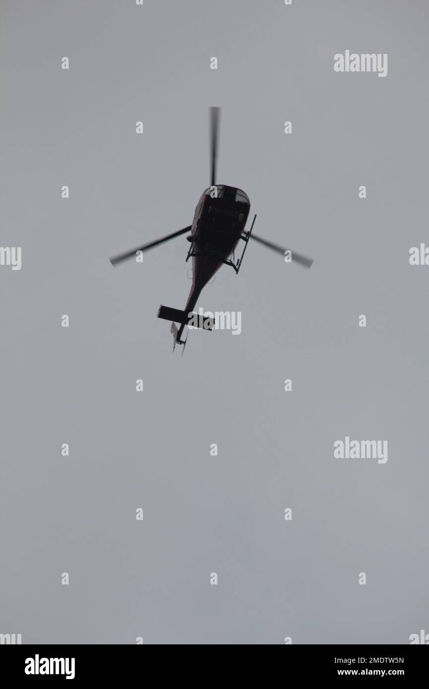 High angle view helicopter hi-res stock photography and images - Alamy