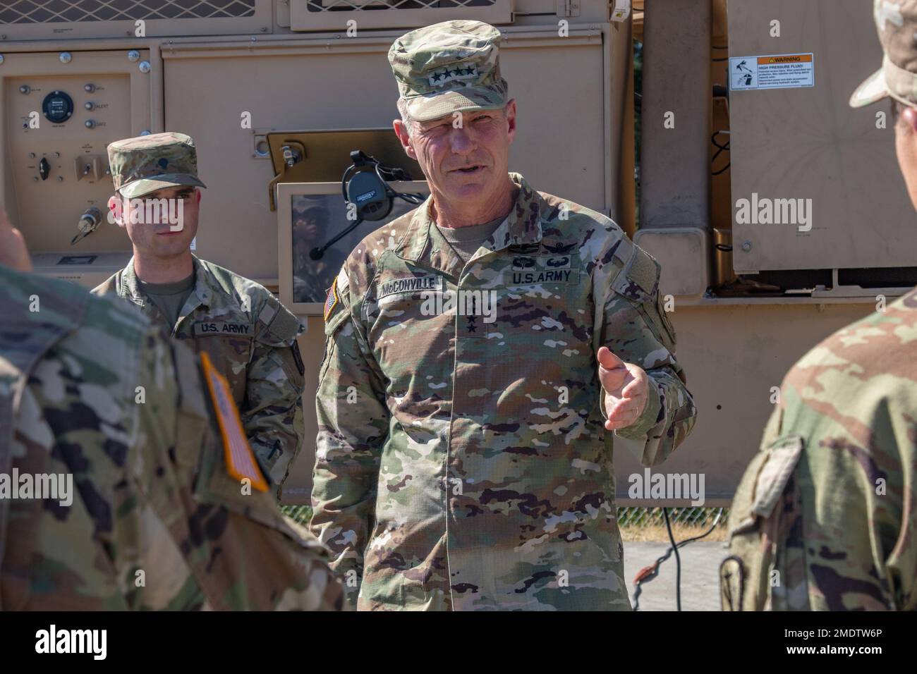 Gen. James C. McConville, Chief of Staff of the United States Army ...