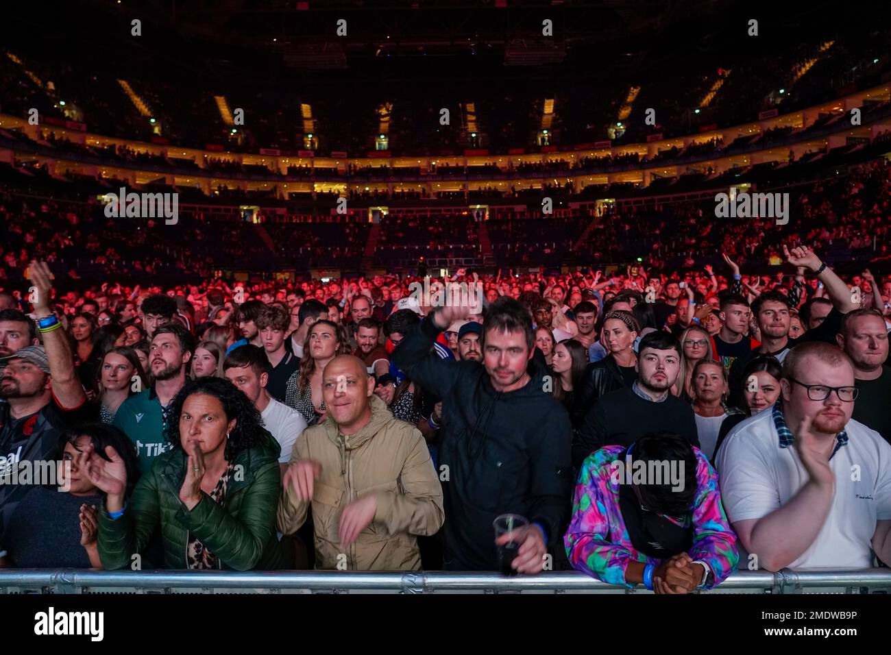 Crowd attend British rock band Primal Scream's performance at The O2 ...
