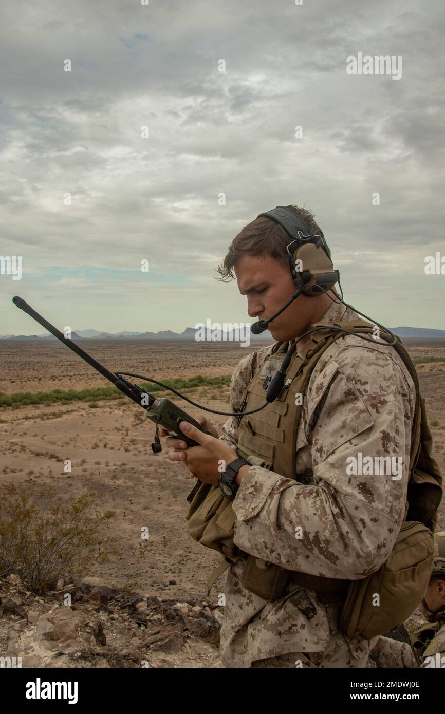 U.S. Marine Corps Cpl. Ryan Cimbal, a joint terminal attack controller ...
