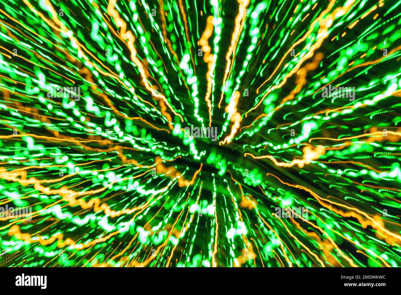 Abstract blurred colorful psychedelic background. Stock Photo