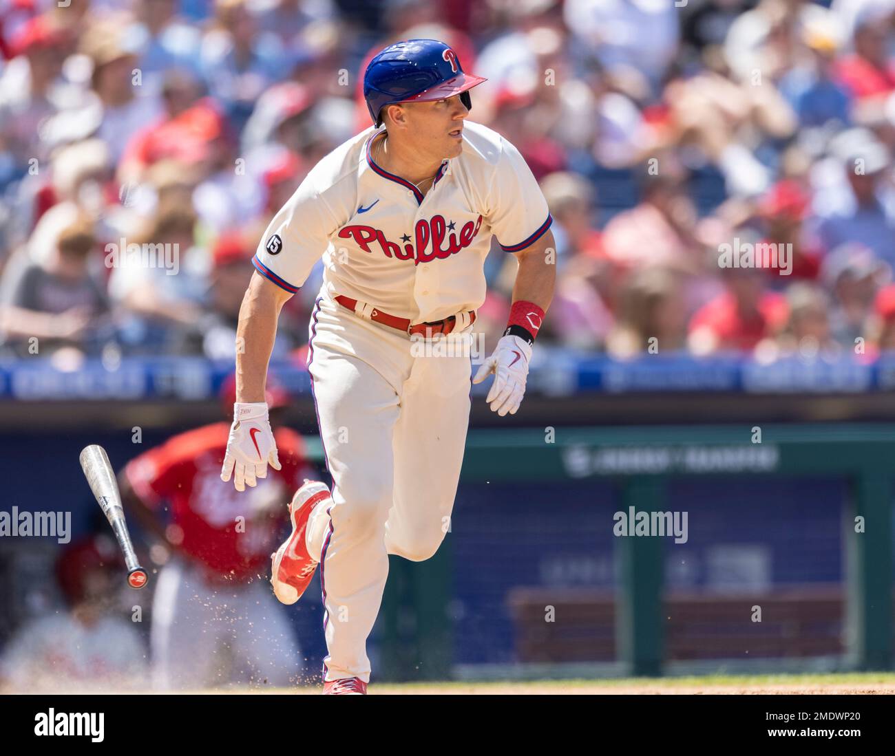 Philadelphia Phillies' J.T. Realmuto (10) in action during a baseball ...