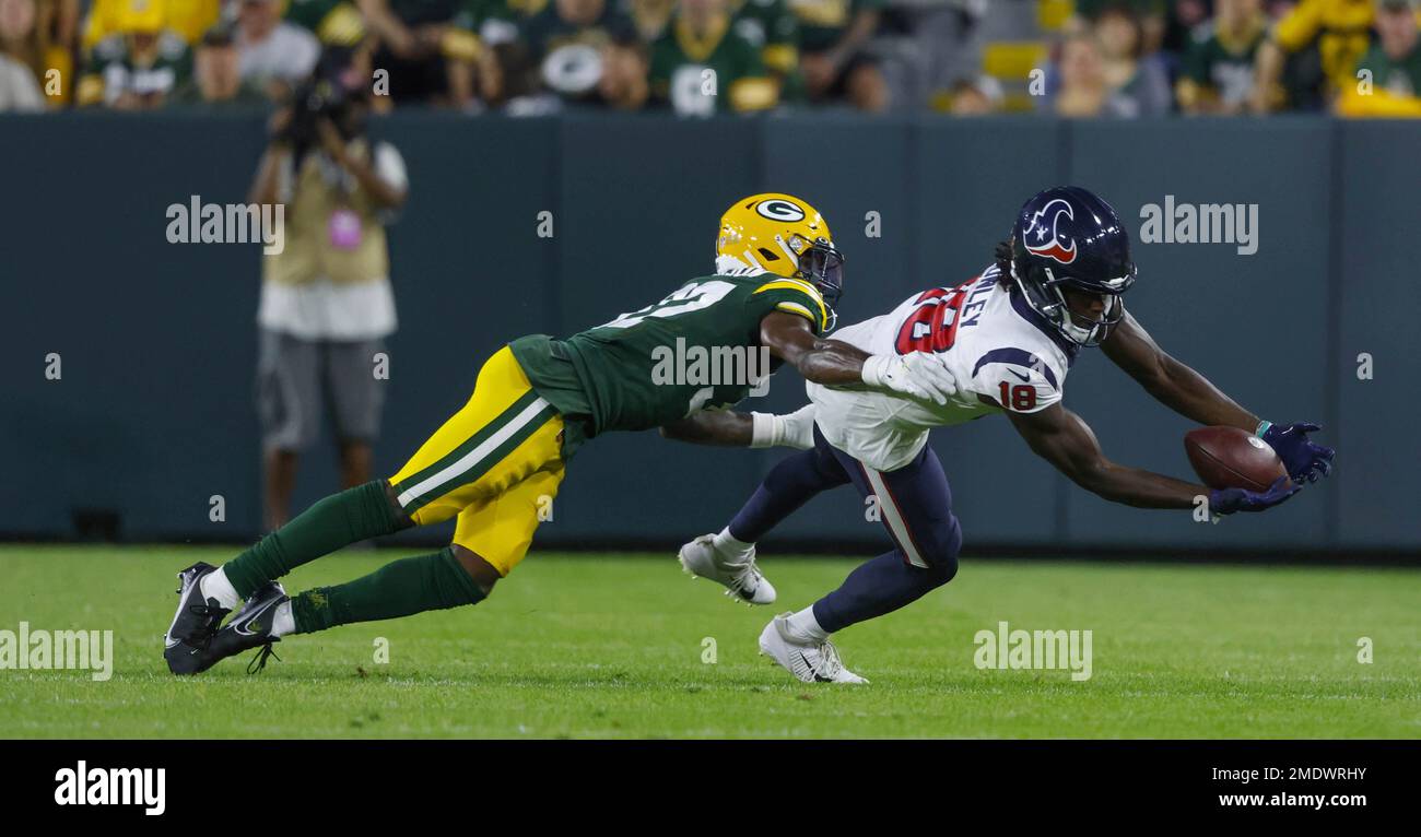 Texans WR Nico Collins makes the catch of the preseason vs. Rams