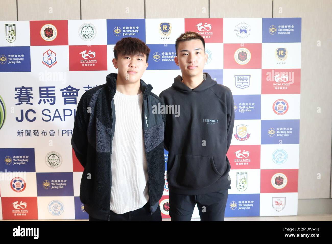 Tan Chun-lok (left) and Li Ngai-hoi, how both playing in the mainland, has grown through the Sapling Cup. Photo: Chan Kin-wa Stock Photo