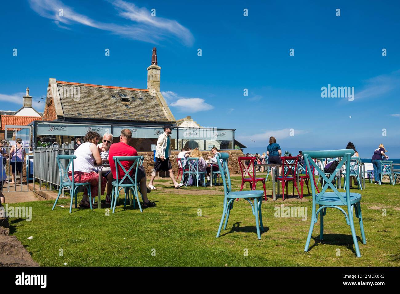 The Rocketeer restaurant, in the coastal seaside town of North Berwick