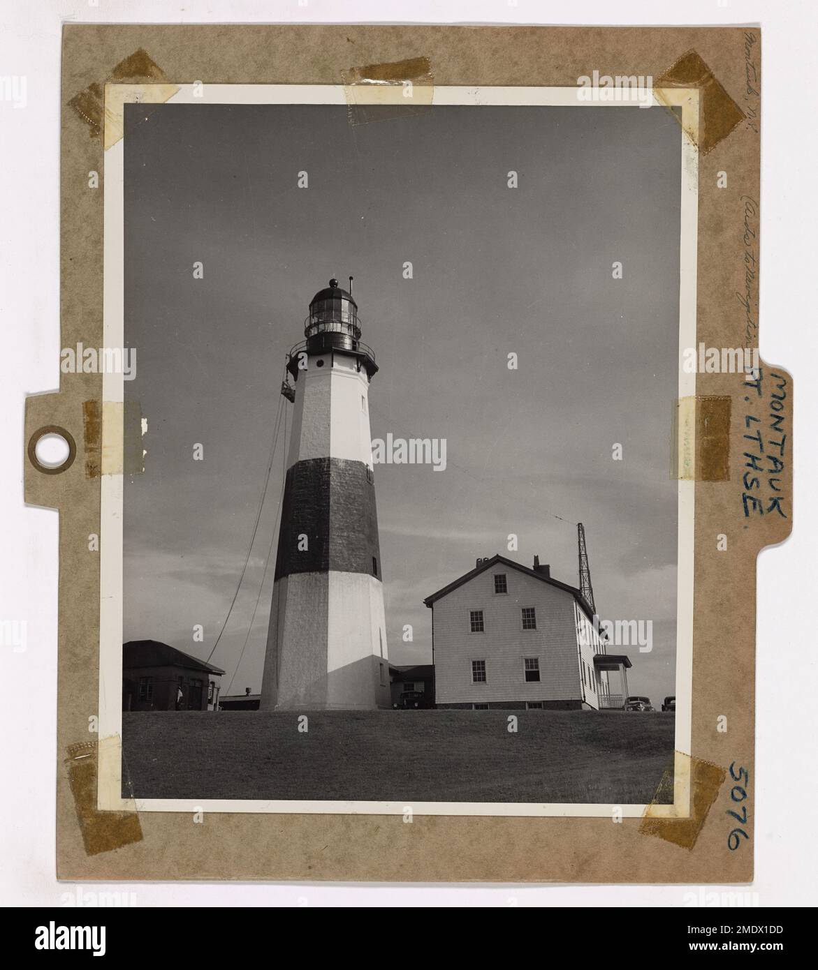 Montauk Point Lighthouse. Montauk Point Lighthouse, a seacoast light ...