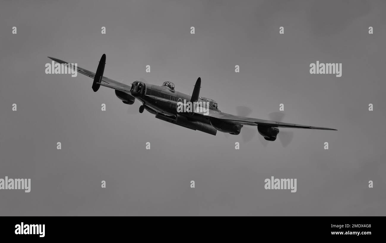 Avro Lancaster Bomber at RIAT 2022 Stock Photo