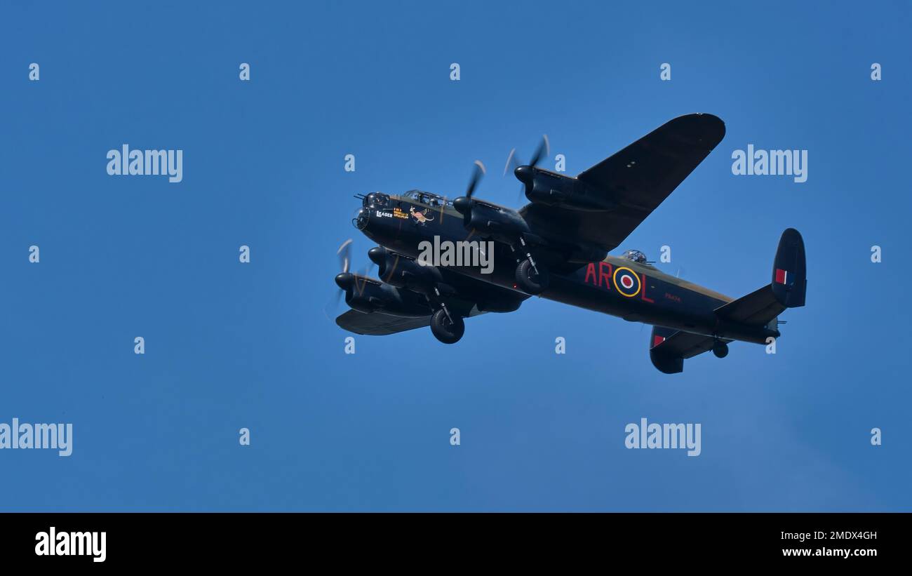 Avro Lancaster Bomber at RIAT 2022 Stock Photo Alamy