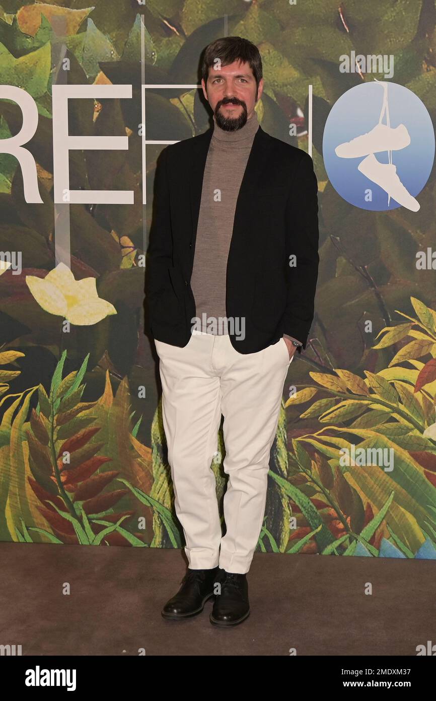 Rome, Italy. 23rd Jan, 2023. Ivan Silvestrini attends the photocall of Rai fiction 'Mare fuori' at Rai center Viale Mazzini. Credit: SOPA Images Limited/Alamy Live News Stock Photo