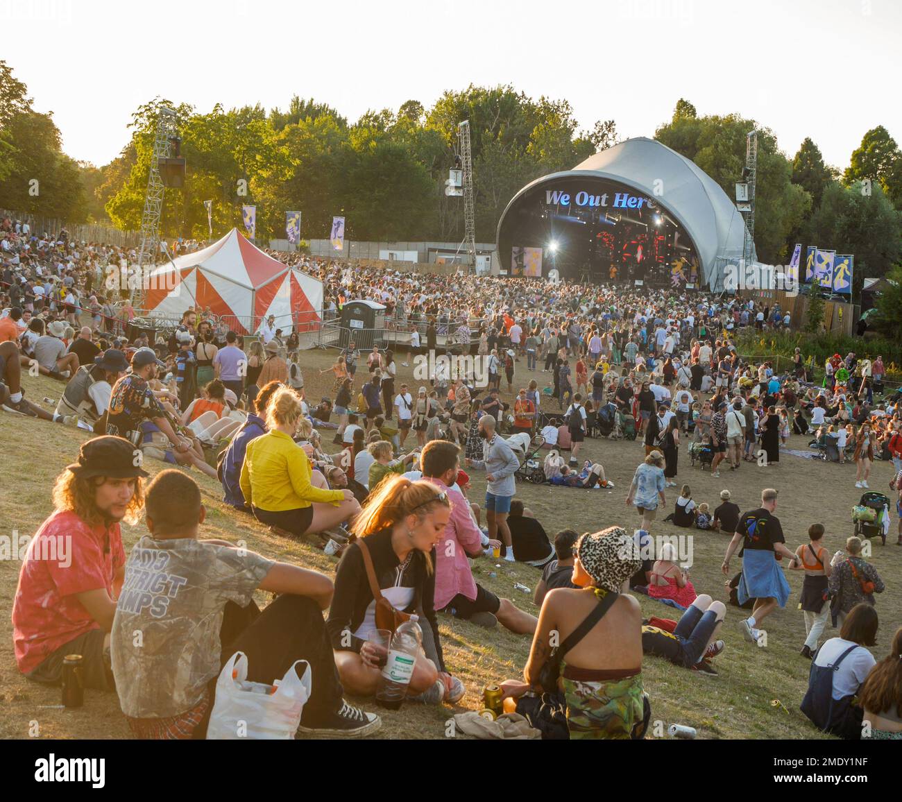 We Out Here music festival England UK Stock Photo Alamy